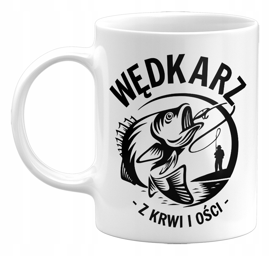 

Kubek Wędkarz Z Krwi I Ości, Dla Wędkarza