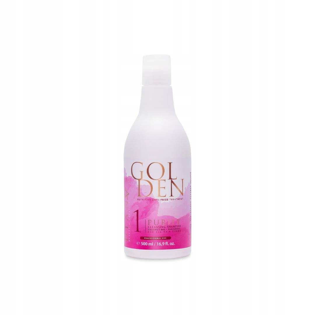 Diana Beauty Golden Protein Care čistící šampon na zlaté proteiny 500 ml
