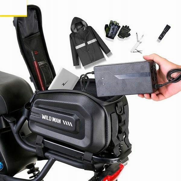 Torba SAKWA ROWEROWA bagażnik motorowerowy WODOSZCELNA 4l Model GD5