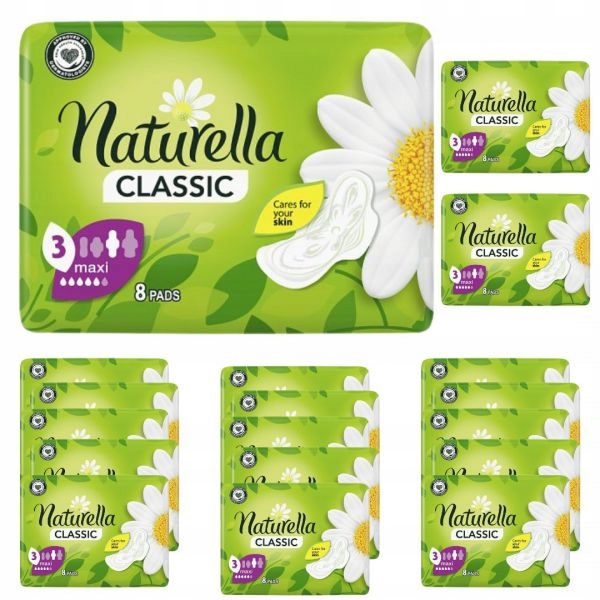 Podpaski higieniczne Naturella Classic Maxi x 18