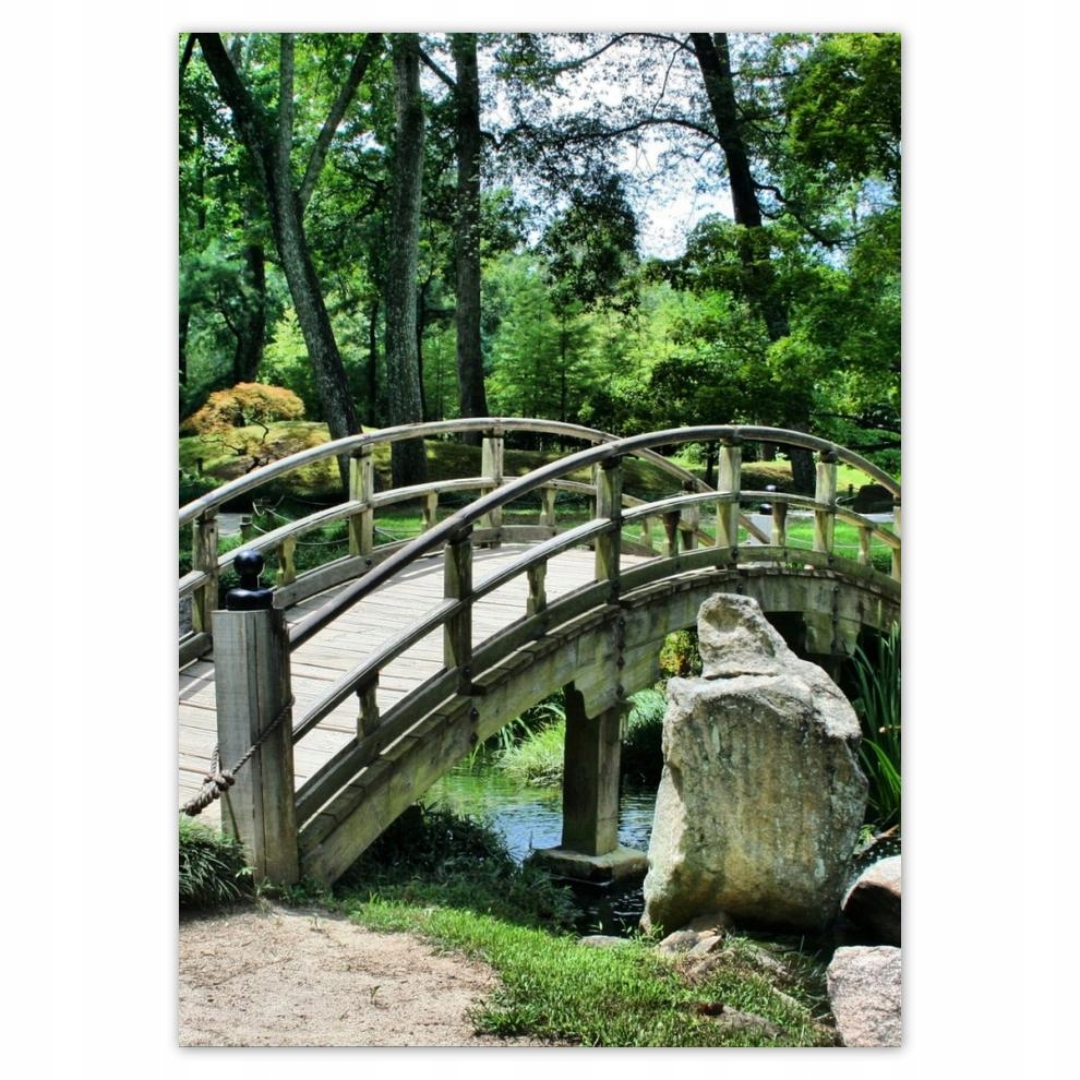 

Naklejki 50x70 Drewniany mostek