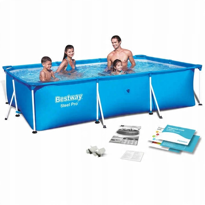 

Basen Bestway 56404 Steel Pro 3.00m x 2.01m x 66cm