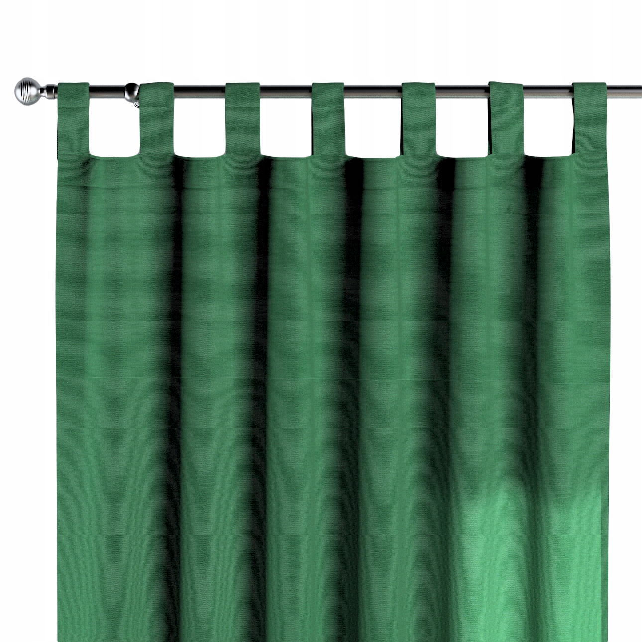 Záves na traky 1 ks 130x245 cm zelený