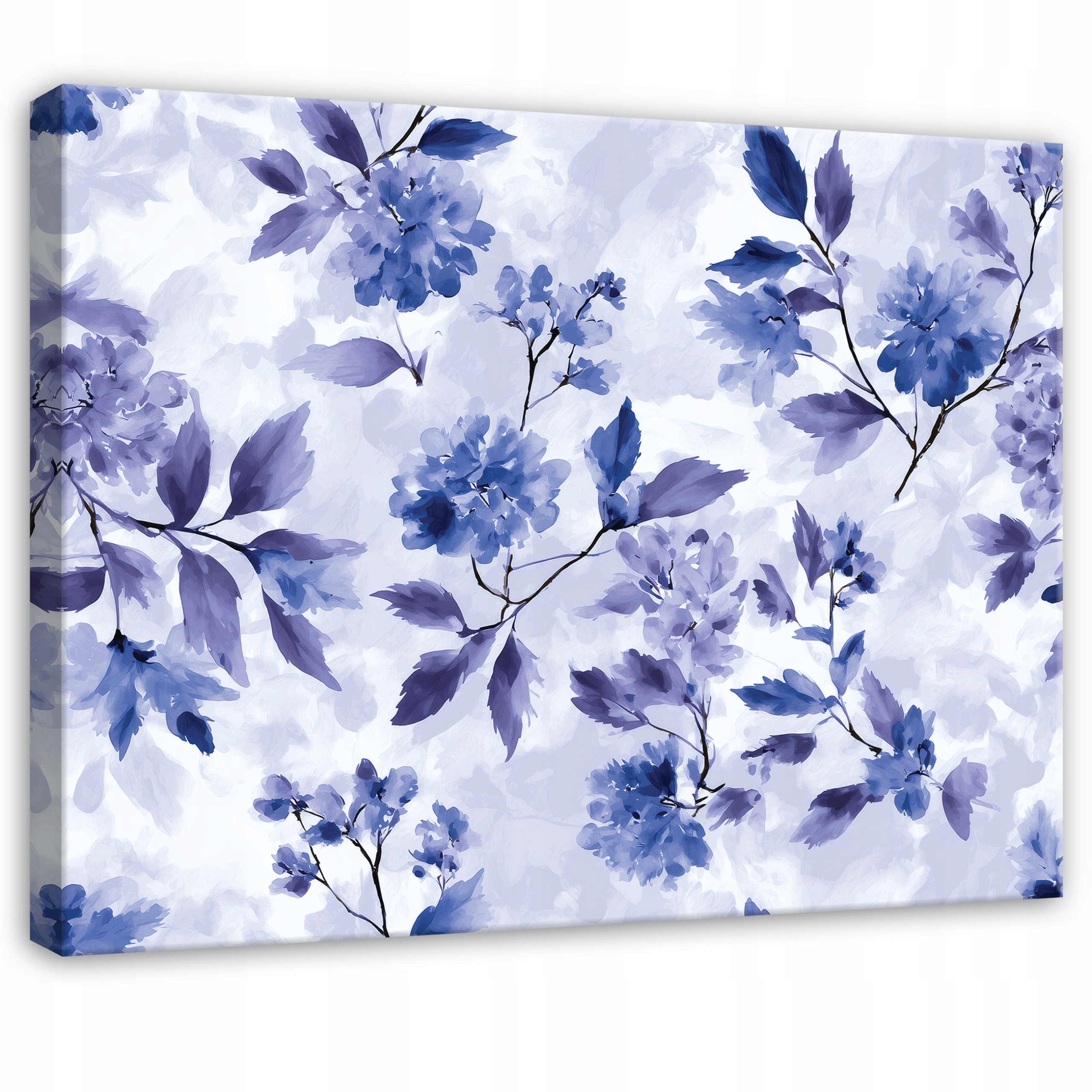 Fialový Obraz Květiny Abstrakce Do Předsíně Kanceláře Moderní 120x80