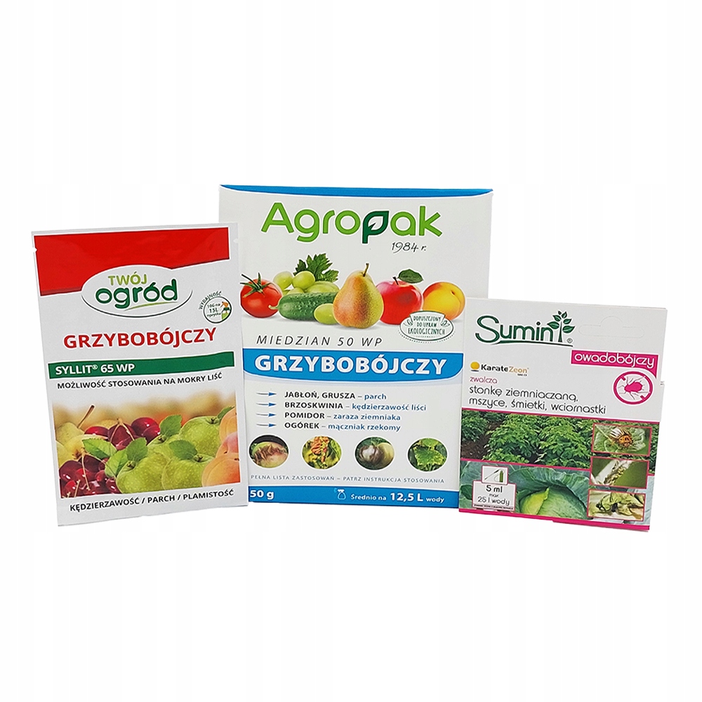 Syllit + Miedzian + Karate na kędzierzawość,parcha