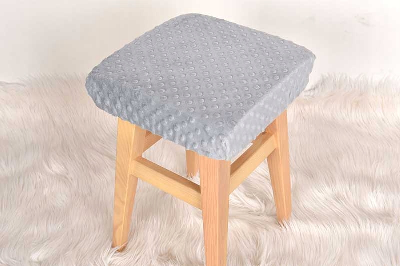 Kwadratowy pokrowiec na taboret stołek 30×30 MINKY Kod producenta 1