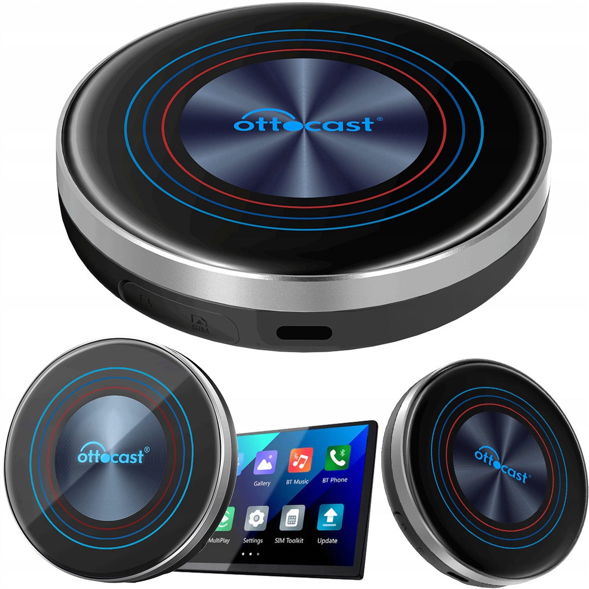 Ottocast OttoAibox Bmw I3 bezdrátový adaptér CarPlay Android Auto 8+128