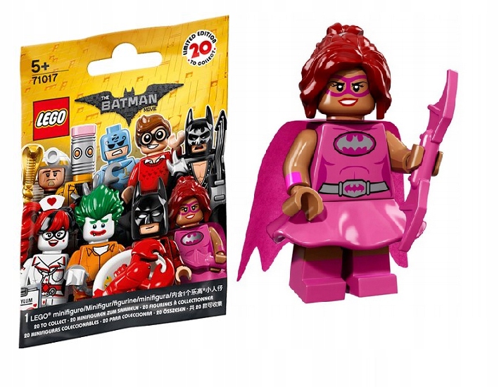 Lego 71017 Minifigures Batman Růžová Síla Č. 10
