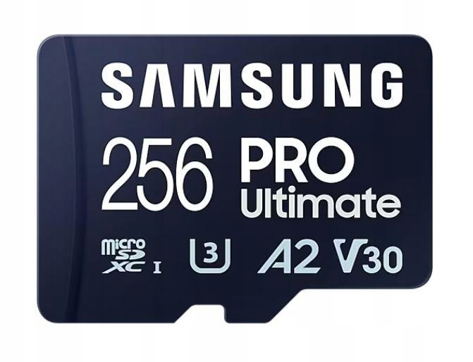 Samsung Pro Ultimate microSD 256GB Memory Card Uhs-i U3 Fhd 4K Uhd 200MB/s