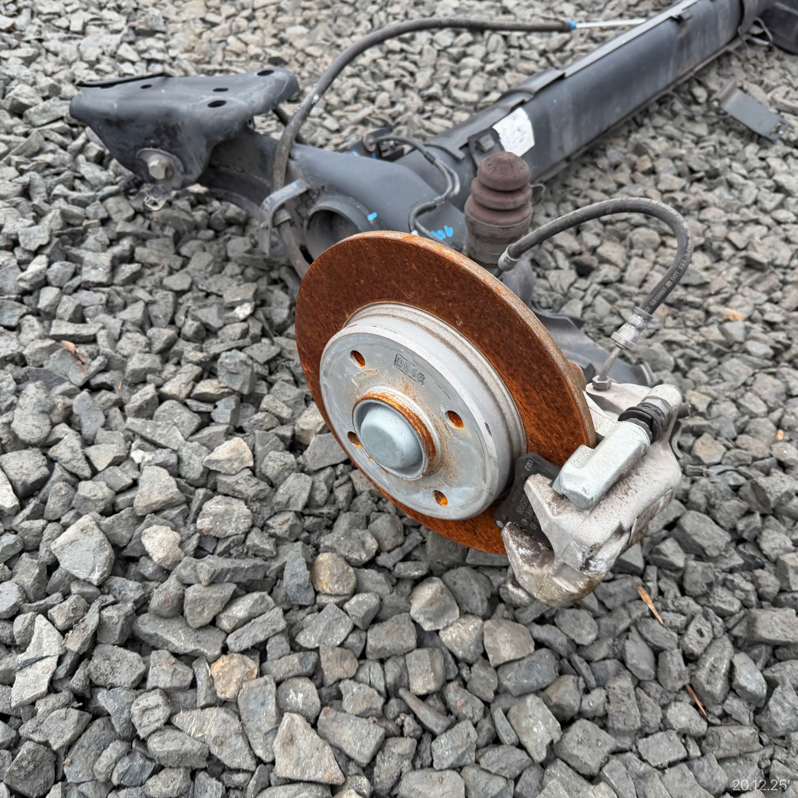 suspension beam axis rear complete CITROEN C3 III discs
