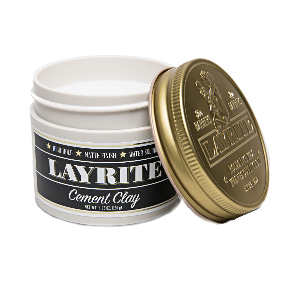 Pasta na vlasy Layrite Cement Clay 120 g Matná pomáda pro muže