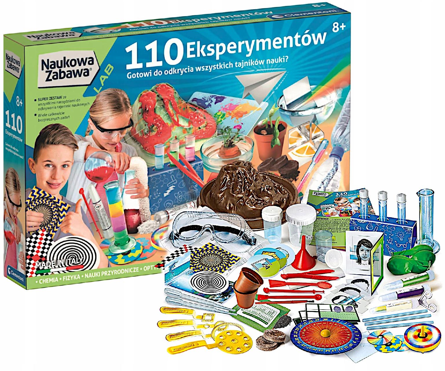 

Naukowa Zabawa 110 Eksperymentów Doświadczenia Lab