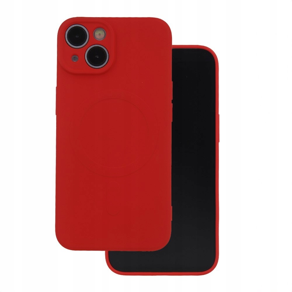 Nakładka Simple Color Mag do Samsung Galaxy A56 5G czerwona Tfo