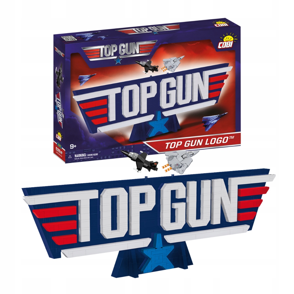 Klocki Konstrukcyjne Cobi 5925 Top Gun Logo 628 El.