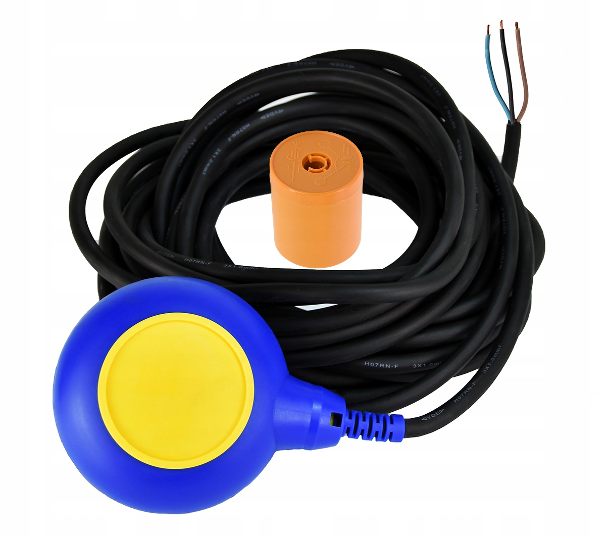 Włącznik Wyłącznik Pływakowy 2w1 5m Pływak Pomp