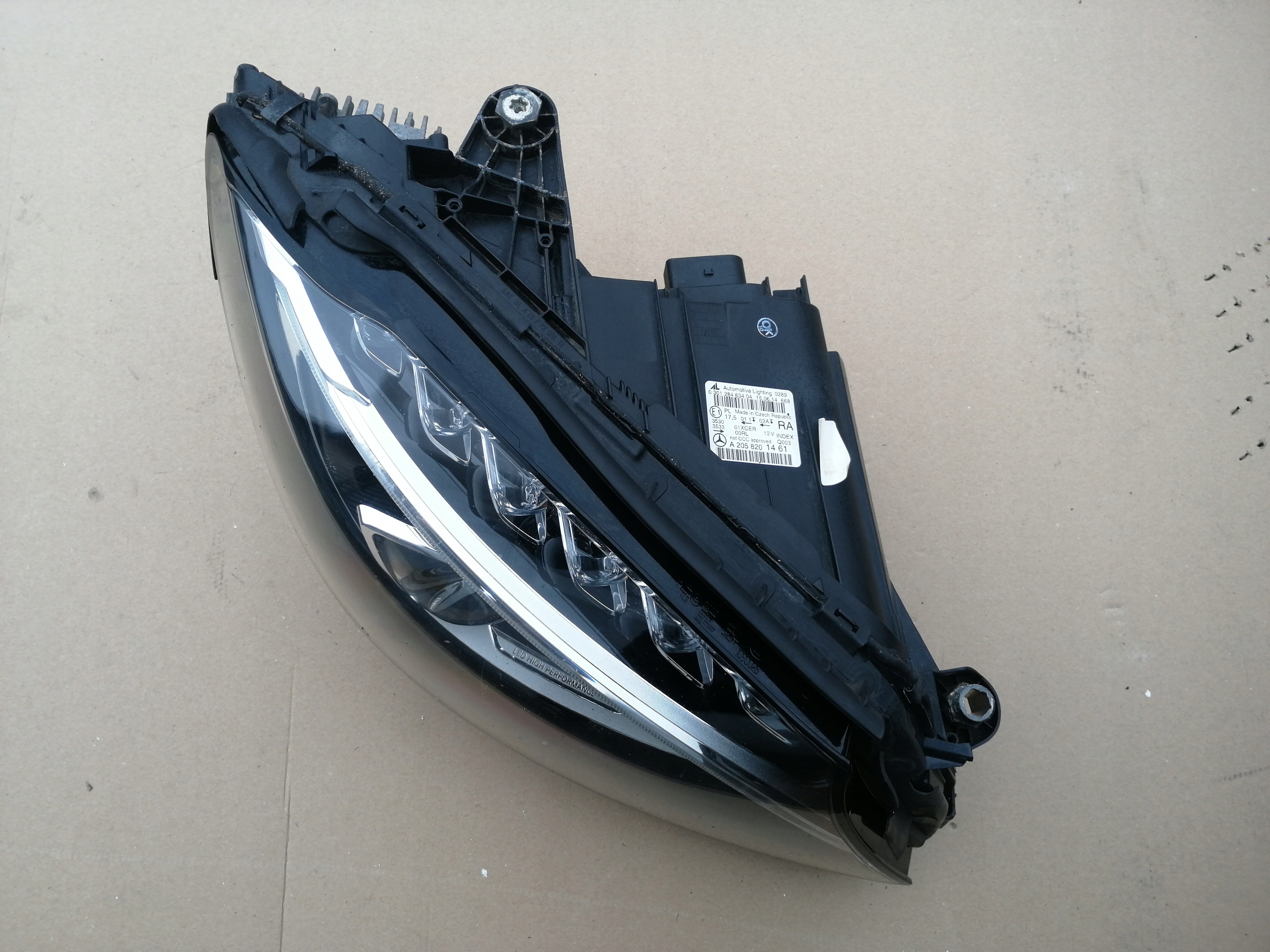 light front front right LED HIGH PERFORMANCE 2058201461 MERCEDES W205