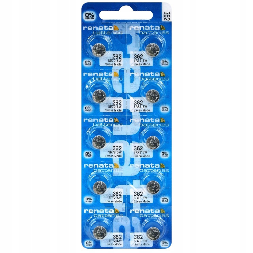 

Bateria srebrowa Renata 362 SR721SW SR58