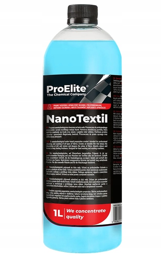 Proelite Nanotextil 1L koncentrat do prania tapicerek samochodowych