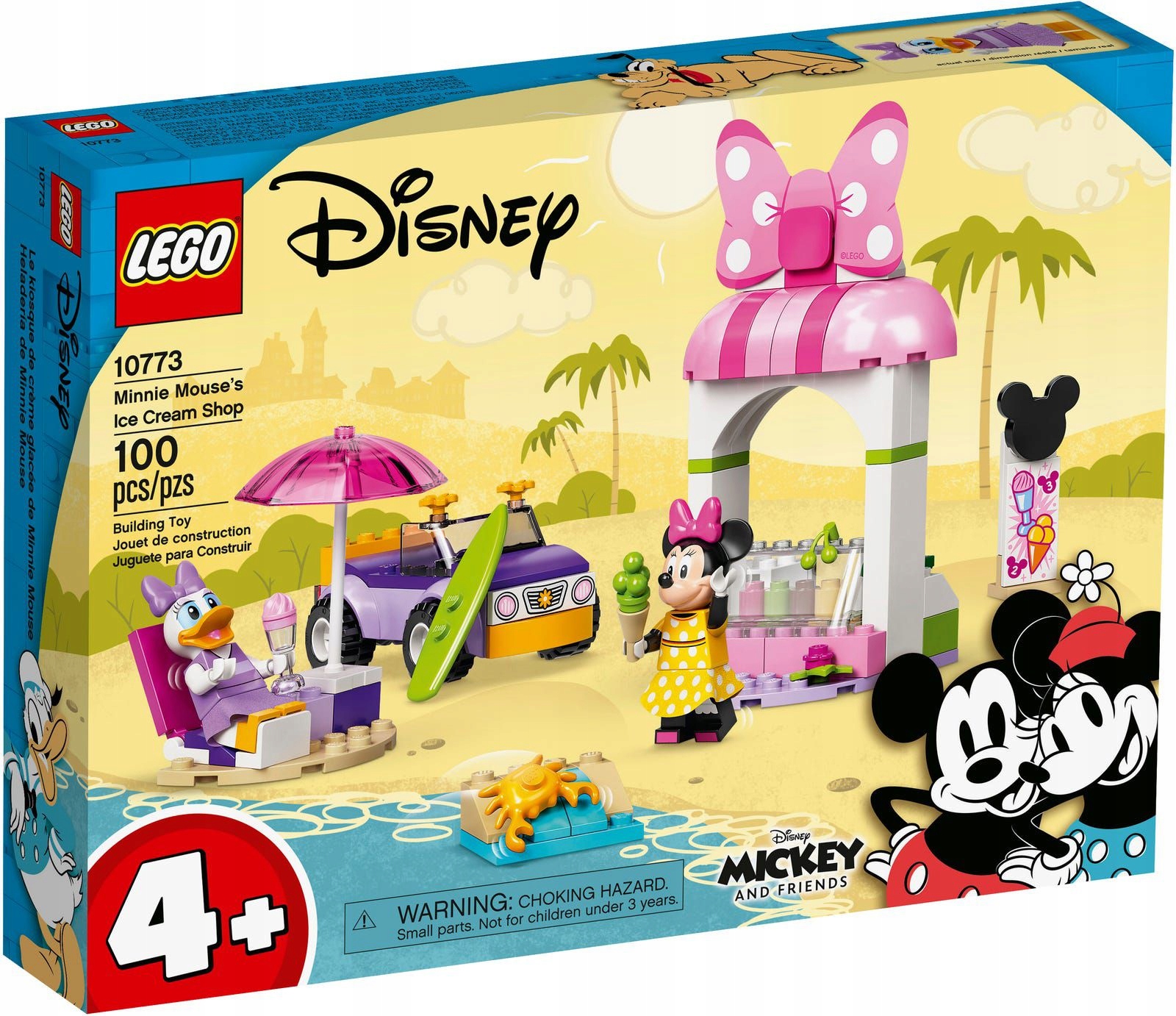 Lego Disney 10773 Obchod se zmrzlinou Minnie Mouse