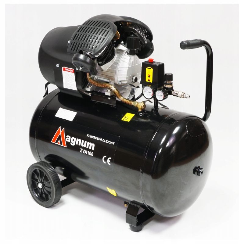 Pístový Kompresor 100L Magnum Výkon 369 L/min