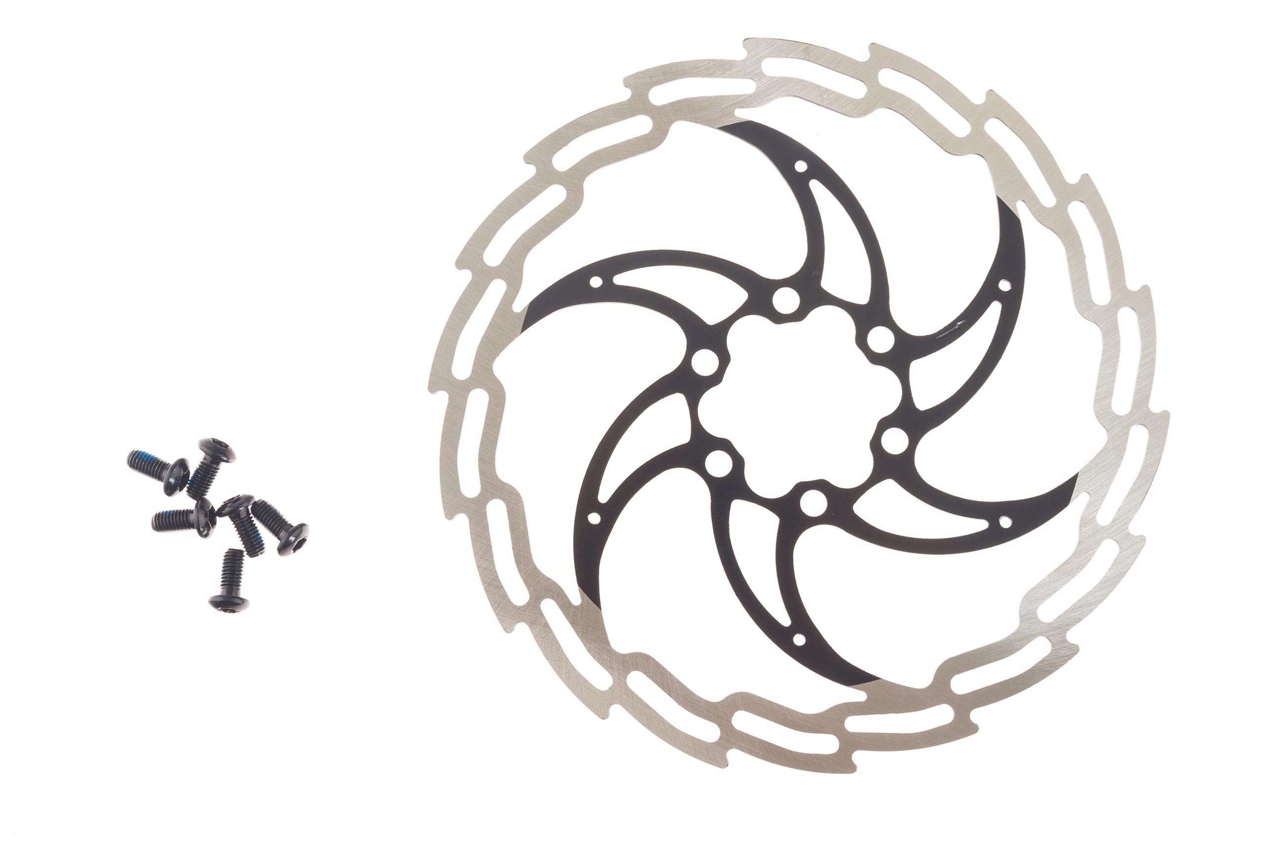 TARCZA HAMULCOWA DO ROWERU PROX 160 MM 6 ŚRUB Mocowanie 6 śrub (IS)