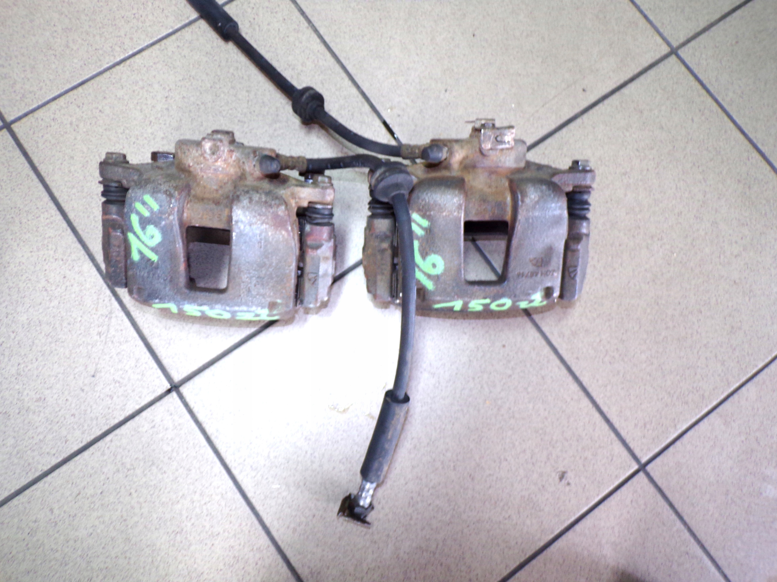 DUCATO JUMPER BOXER 06- caliper brake rear left original for wheels 16"