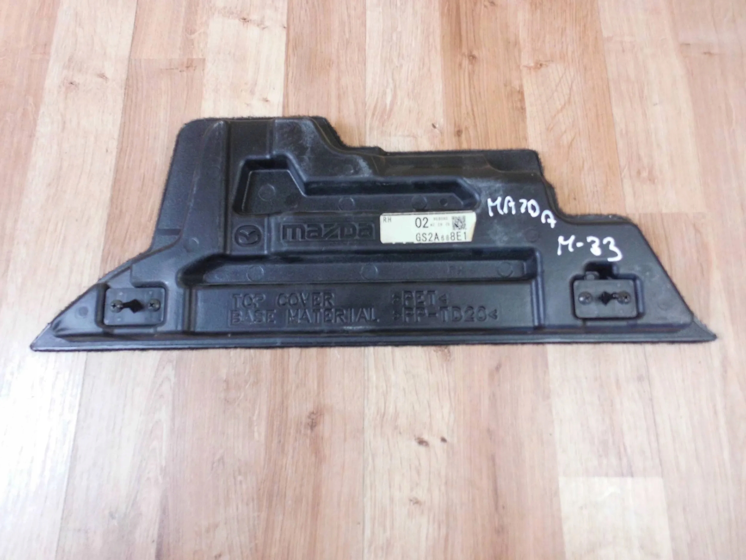 Mazda 6 GH KOMBI mata cover boot spoiler mats RH
