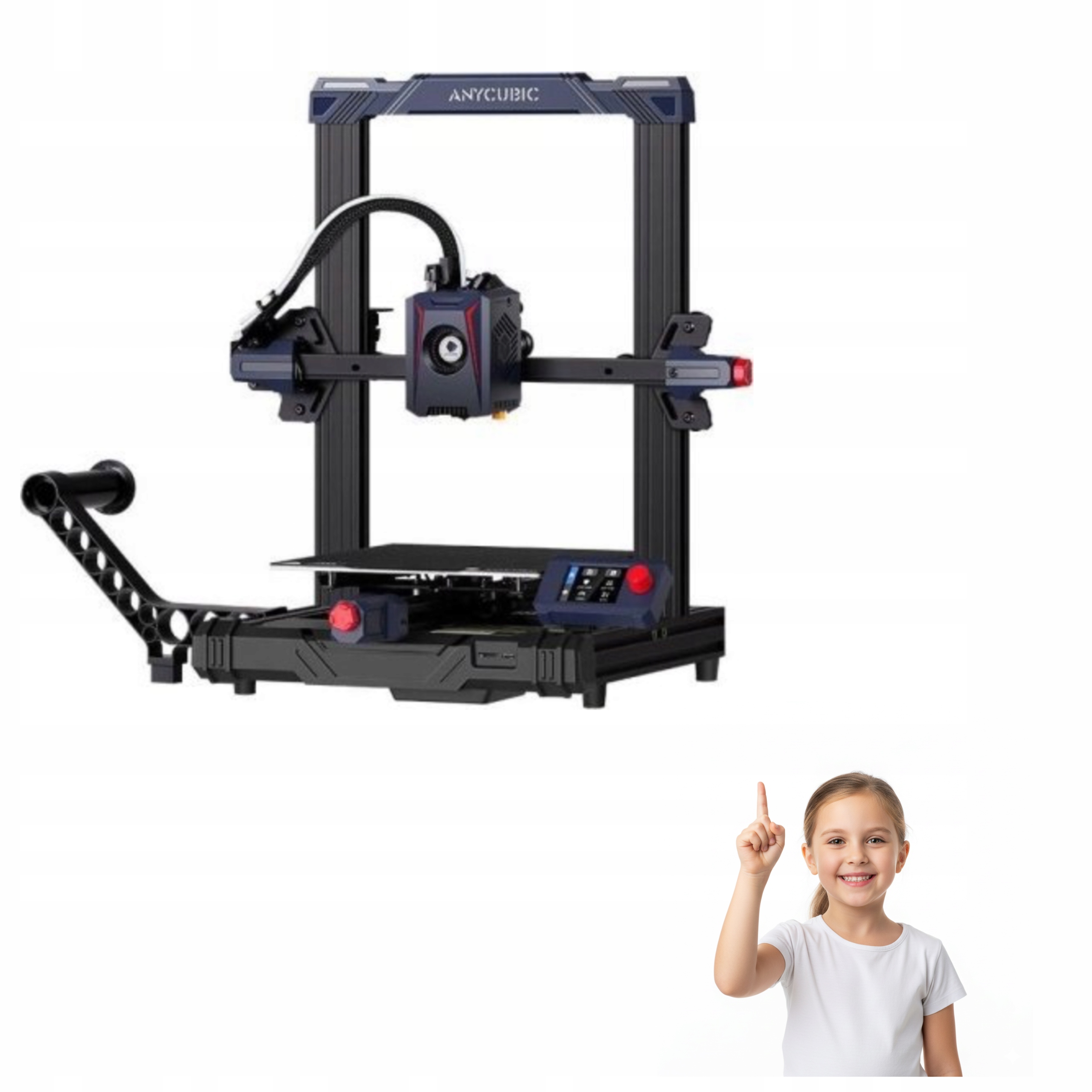 3D tlačiareň Anycubic Kobra 2 Neo pre štúdium, prácu, dieťa, školu