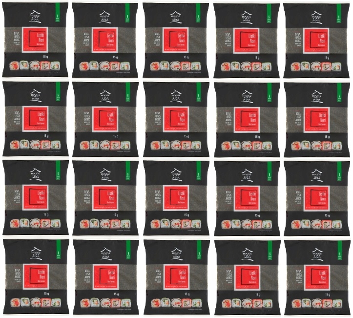 20x 13g House Of Asia Algi morskie liście Karton