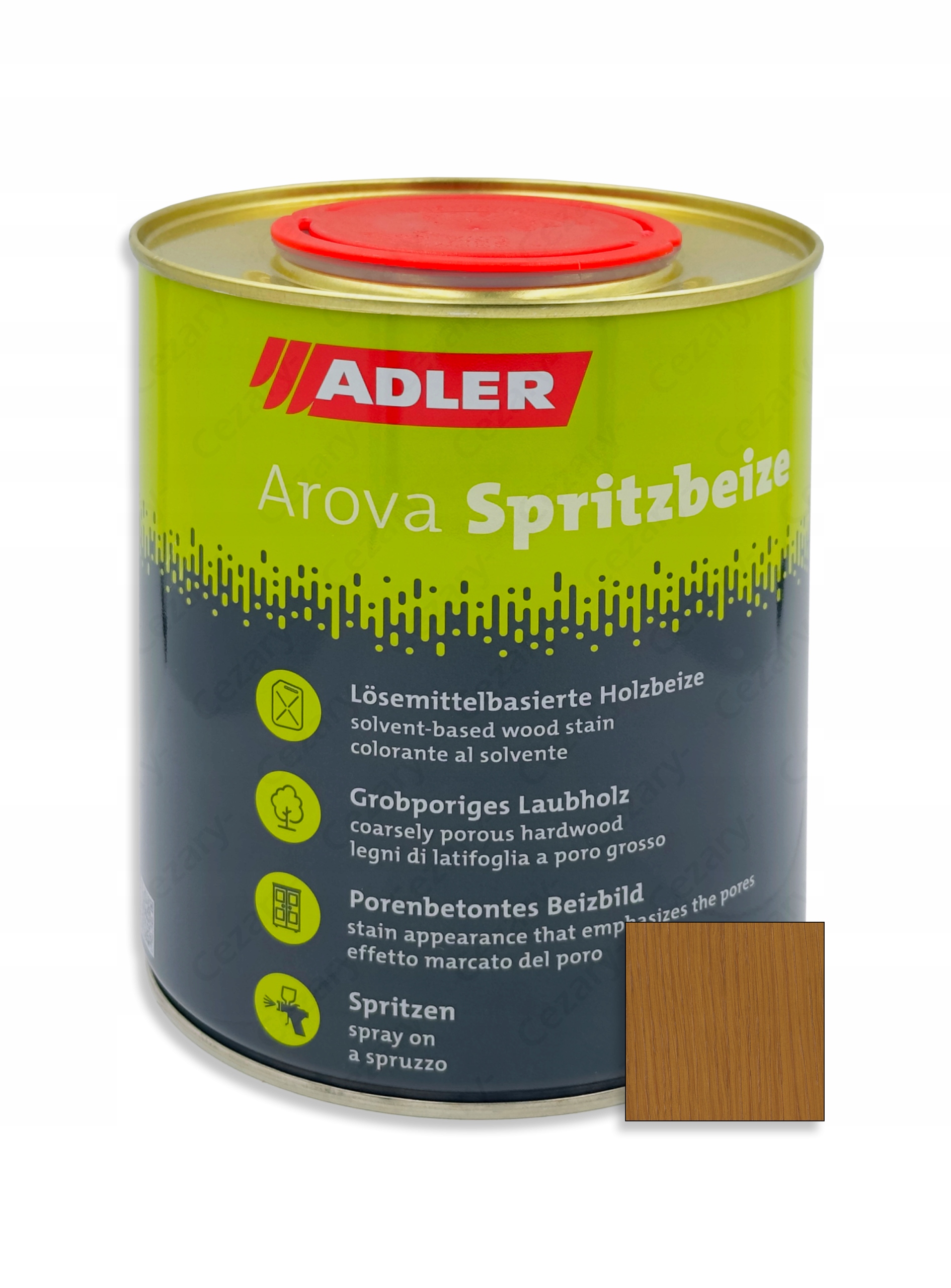 Adler Bejca Arova SpritzBeize Rustikal 0,9L
