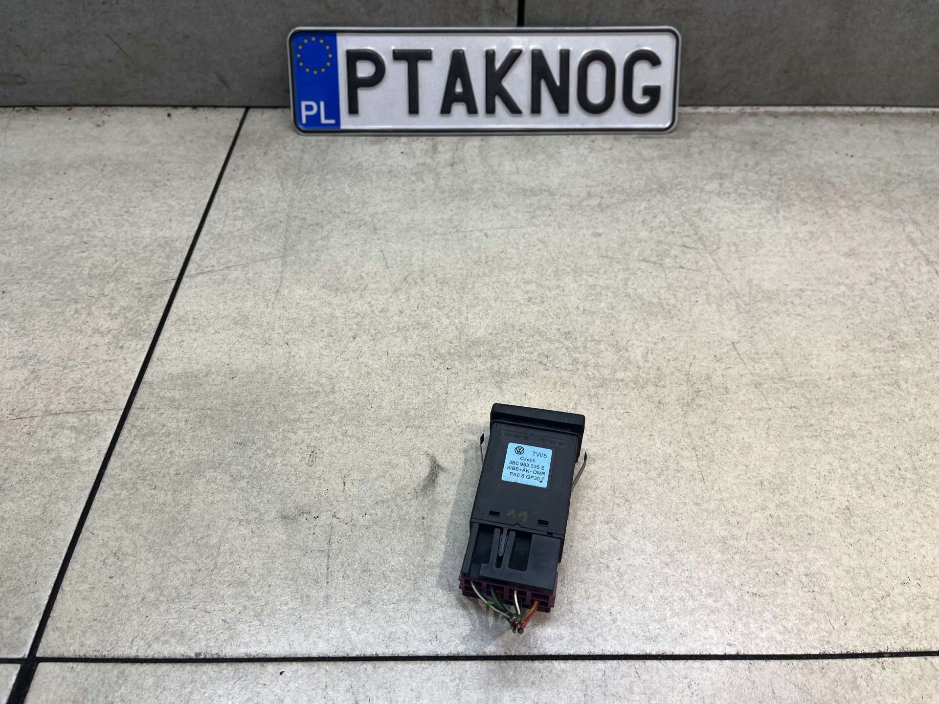 running board controls VW PASSAT B5 1.6B