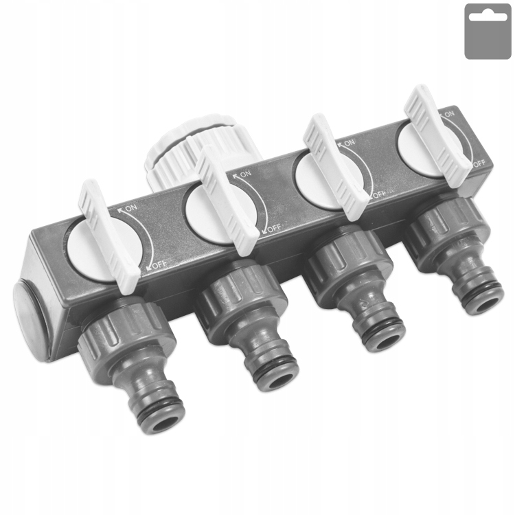

Przyłącze na kran Aqua Line Gw 1"/ 3/4" 4 zawory