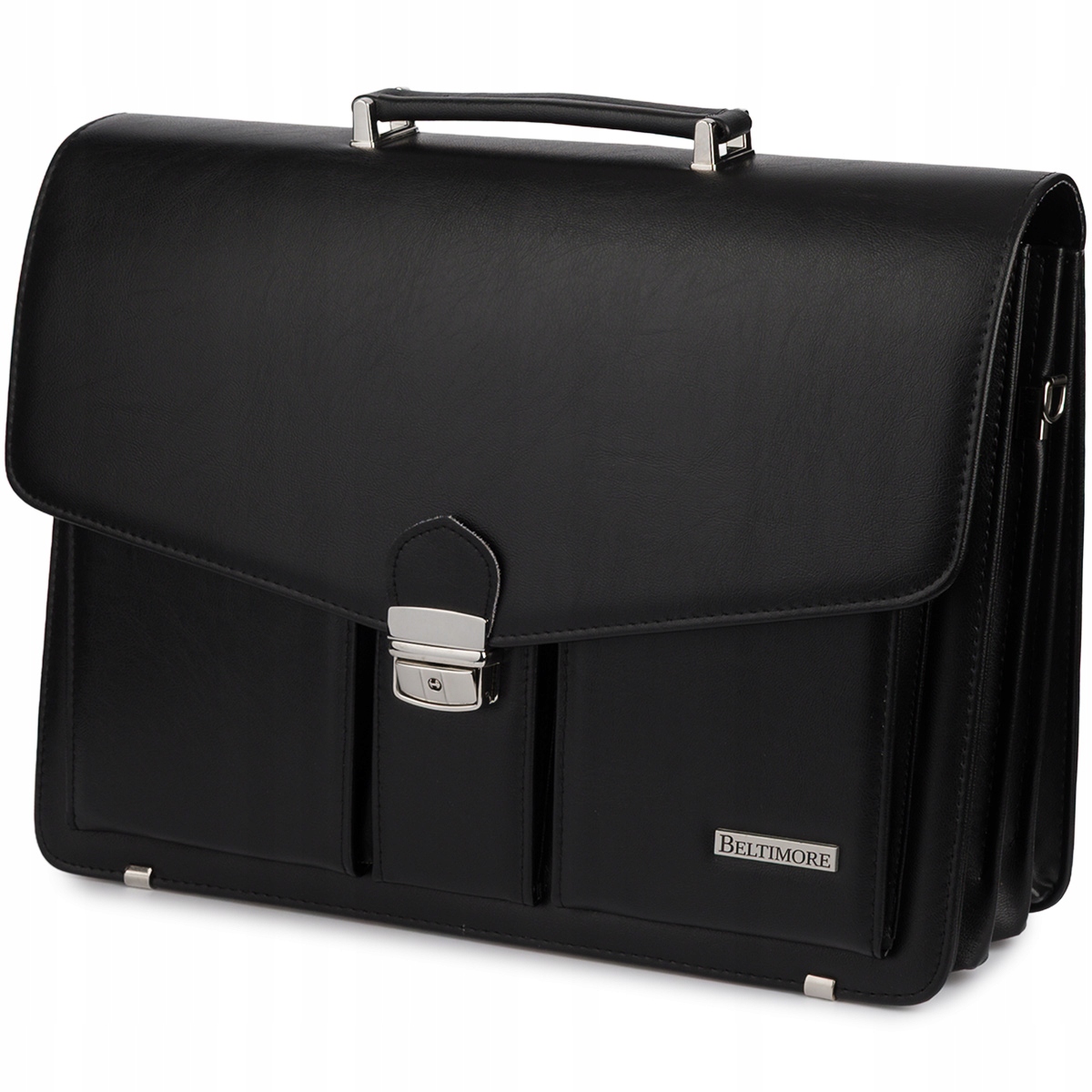 Pánská aktovka elegantní prostorná na dokumenty neseser XL Beltimore