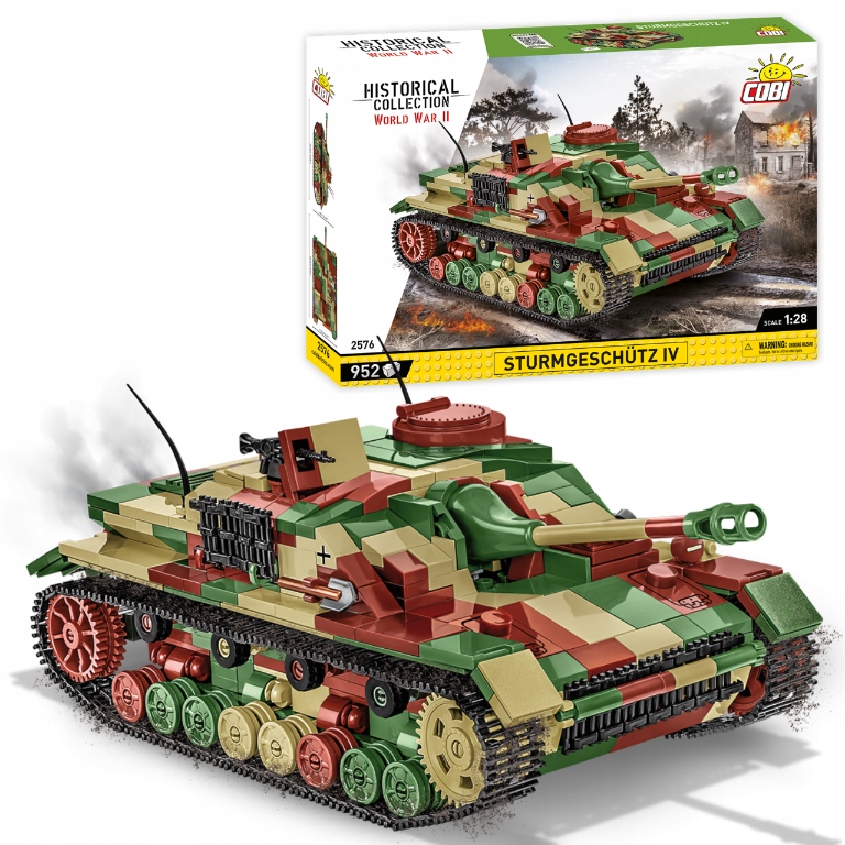 Klocki 2576 Cobi Sturmgeschtz IV Sd.Kfz.167