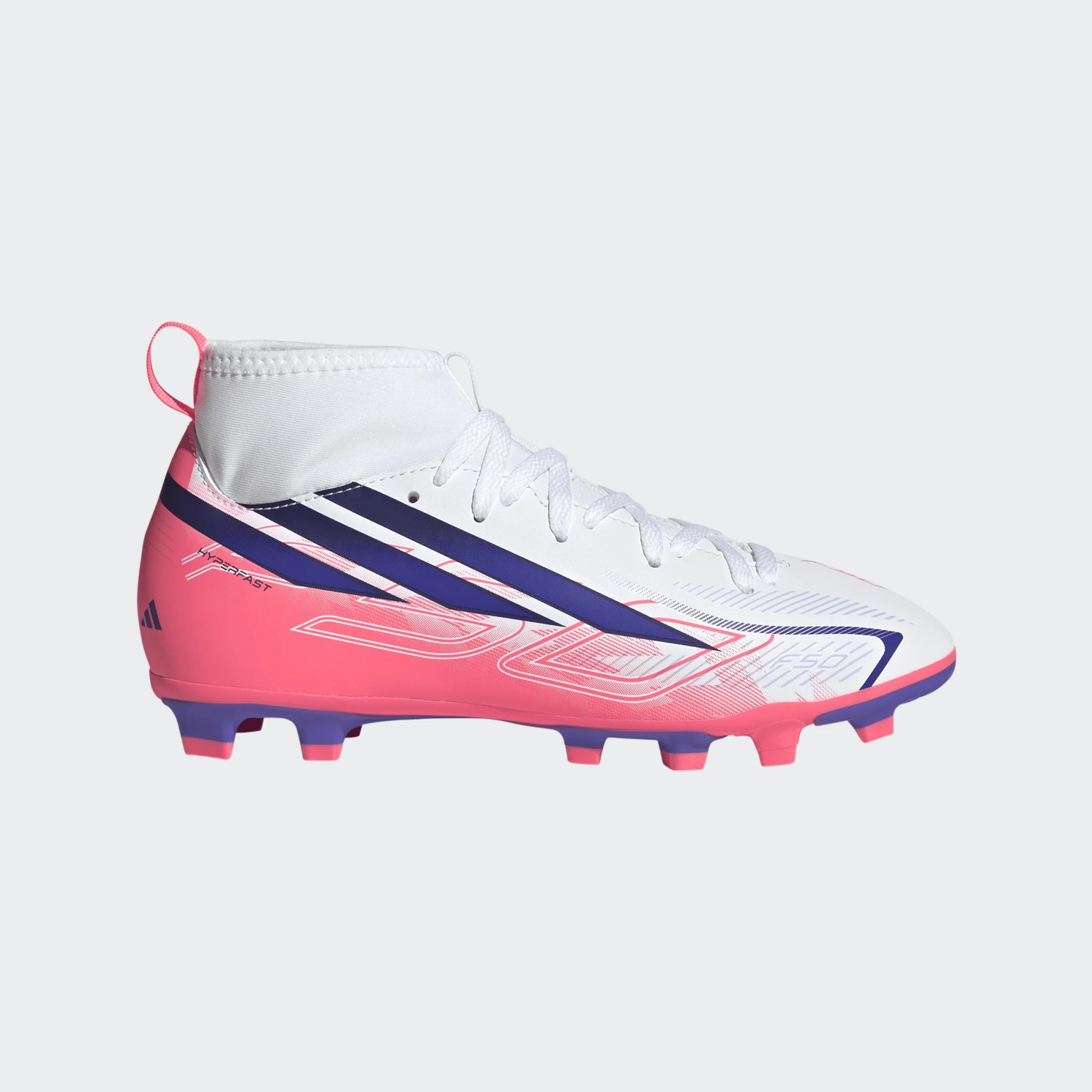 Korky Adidas s ponožkou Mid-Cut pro děti F50 Hyperfast KJ0670 36