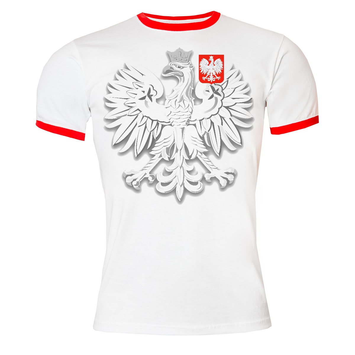 

Męska Koszulka Kibica Polska Mistrzostwa Świata