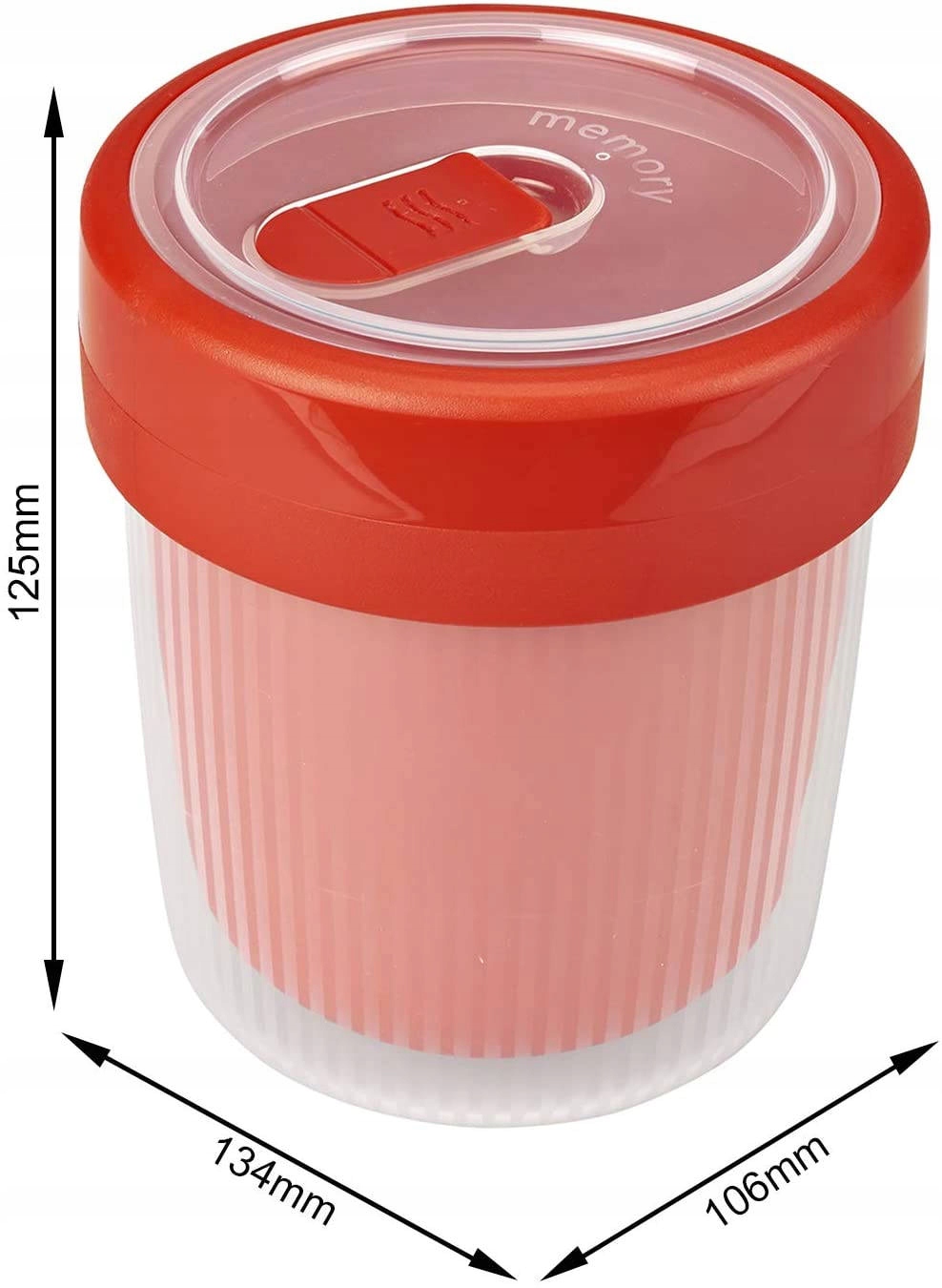 ROTHO KUBEK TERMICZNY Z POKRYWKĄ I ZAWOREM 0.5l Marka Rotho