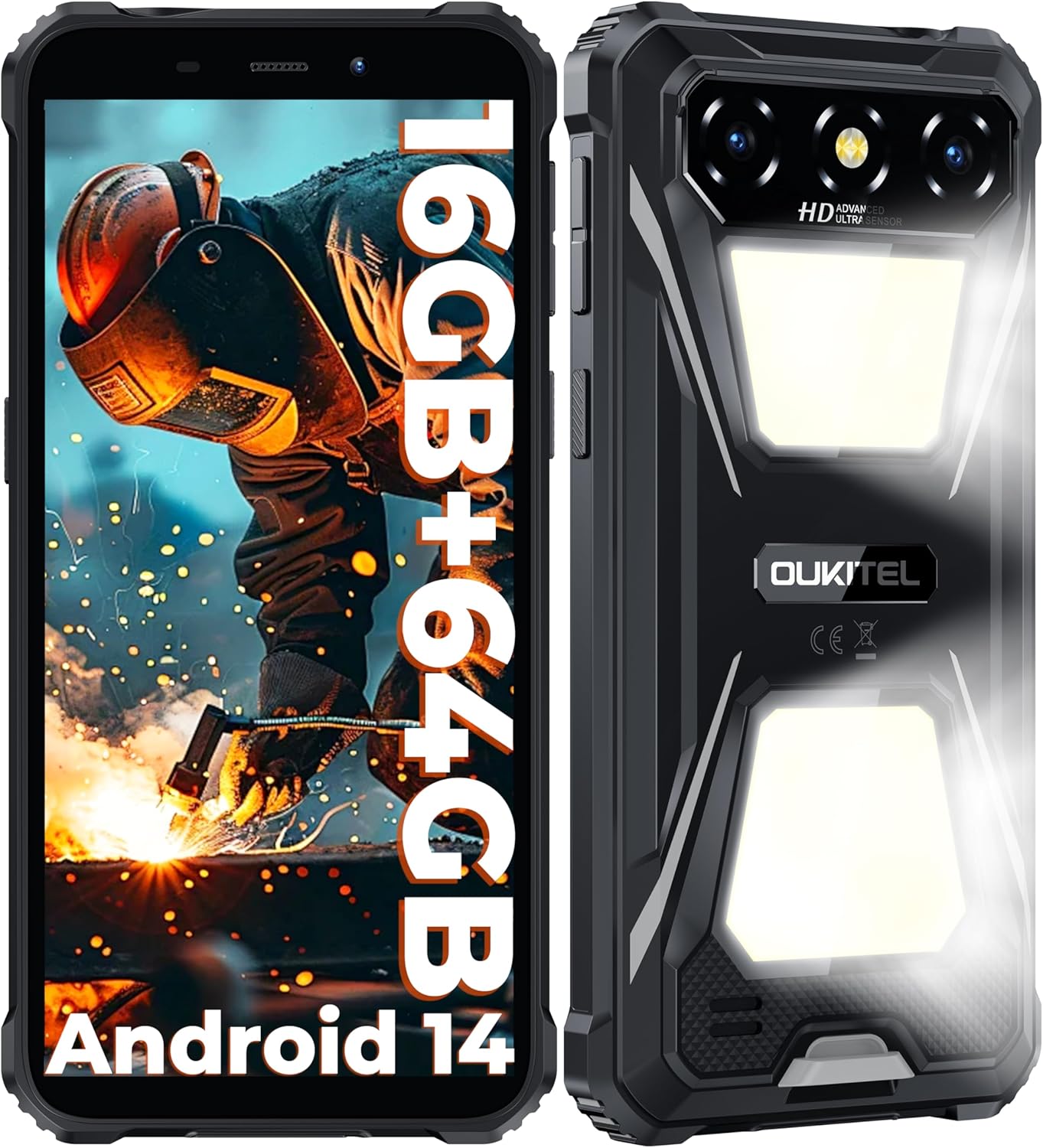 Oukitel G5 Fekete