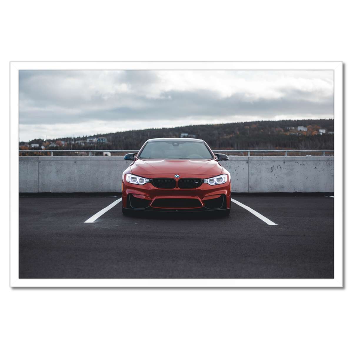 Plakáty v rámu 60x40 Auto Bmw Auto Klasika