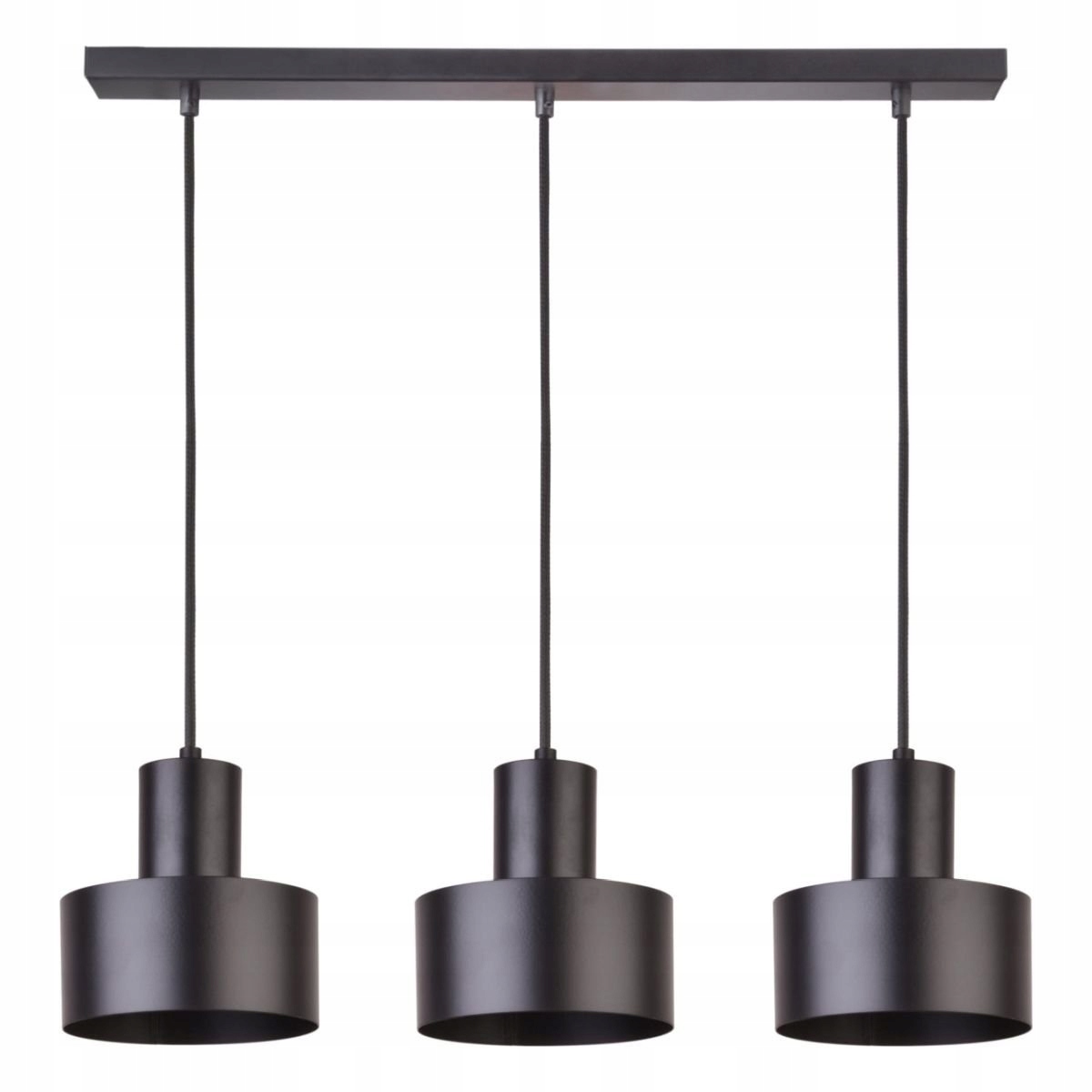 Čierna trojitá závesná lampa nad stôl Rif 3 30899 Sigma Lighting