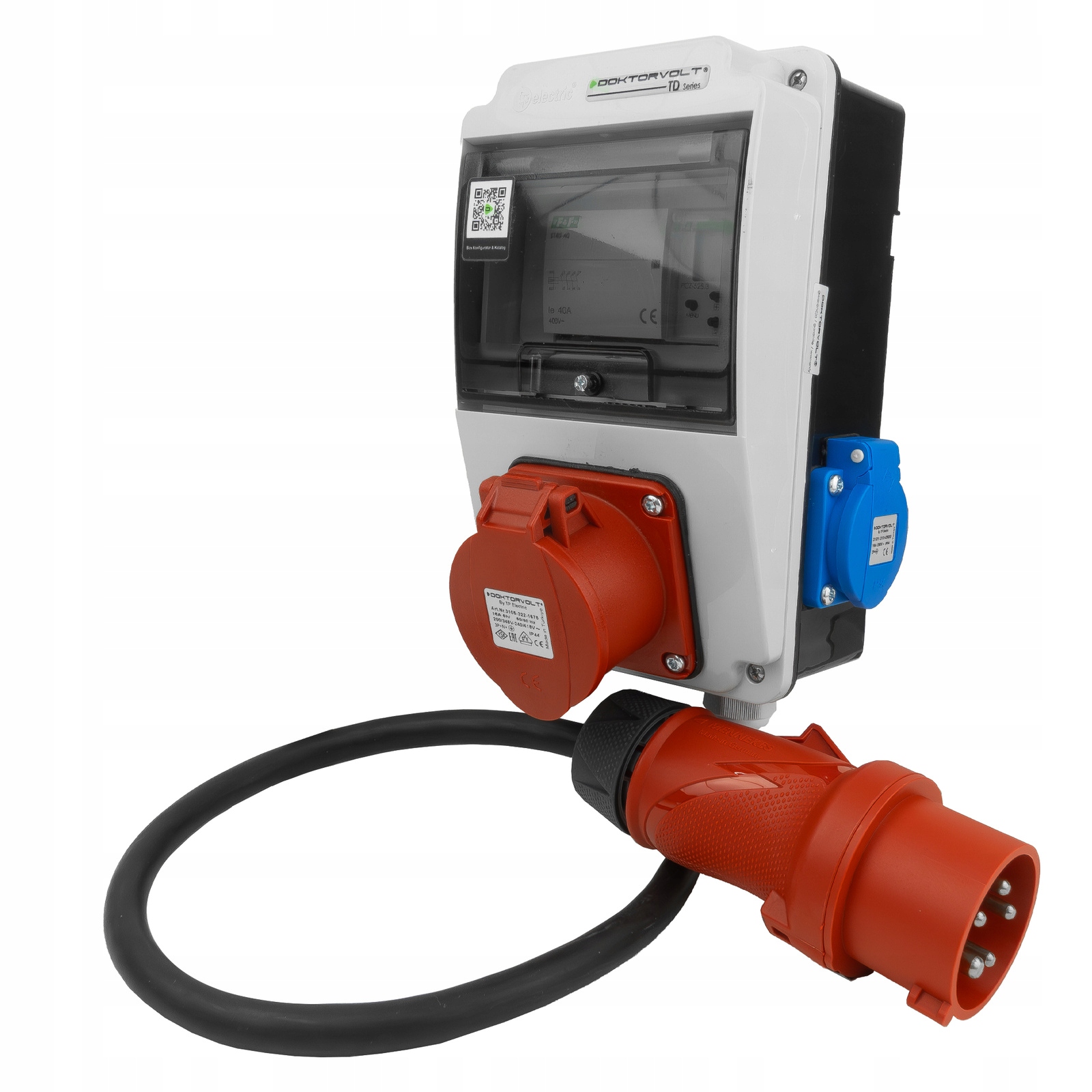 Stavebný Rozvádzač Erbetka 16A Cee 2X230V IP44 S Astronomickým Časovačom