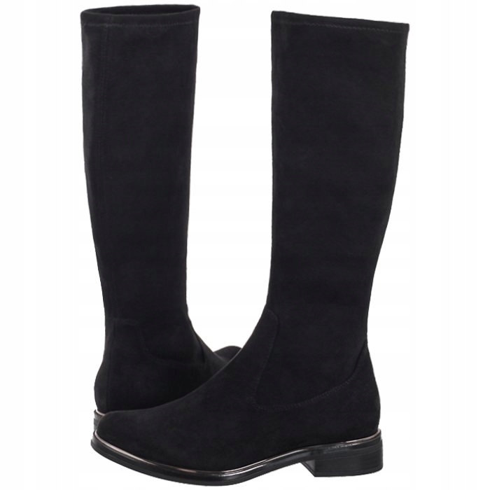 Dámské kozačky Caprice černé 9-25512-41 Black Stretch