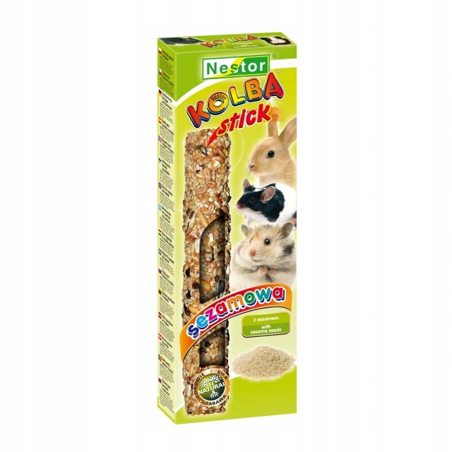 KOLBA DLA GRYZONI SEZAMOWA NESTOR 2szt 115g
