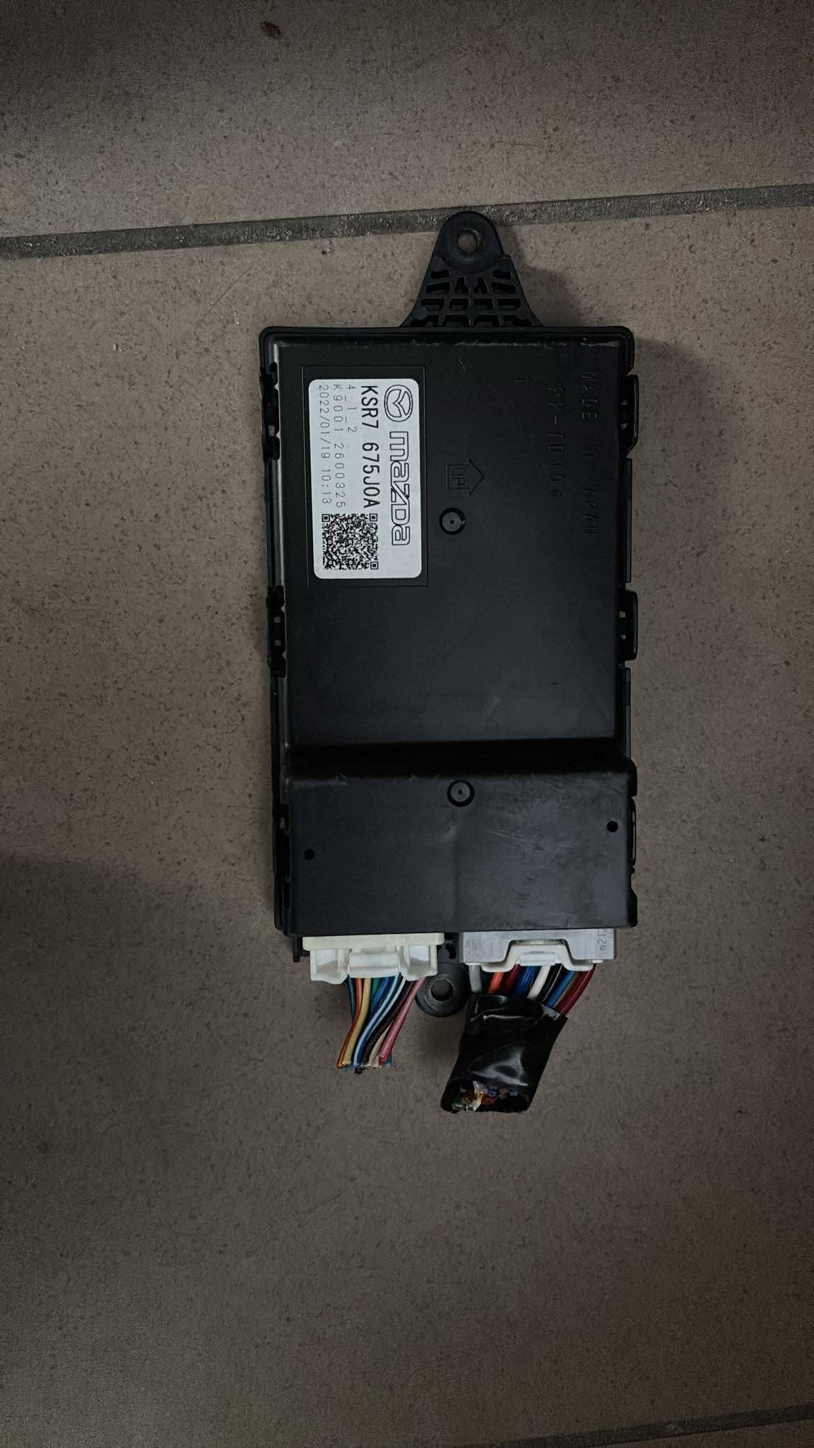 module control unit Mazda CX-60 KSR7675J0A