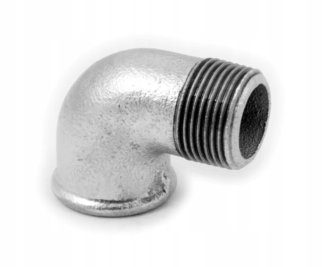 

Kolano Nyplowe Ocynkowane 1/2'' W/z DN15 Żeliwne
