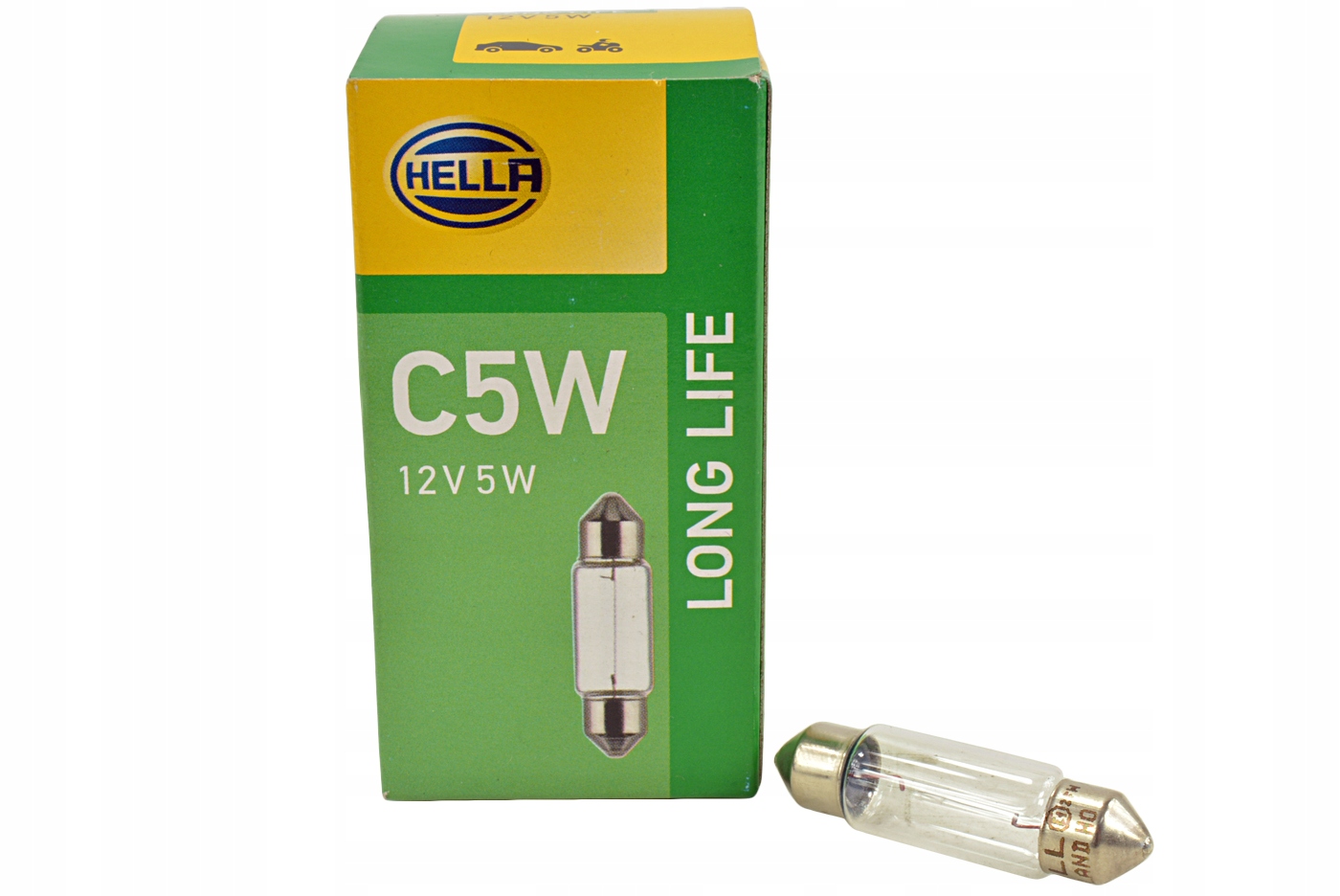 

Hella Żarówka C5W 12V 5W 38 MM Long Life