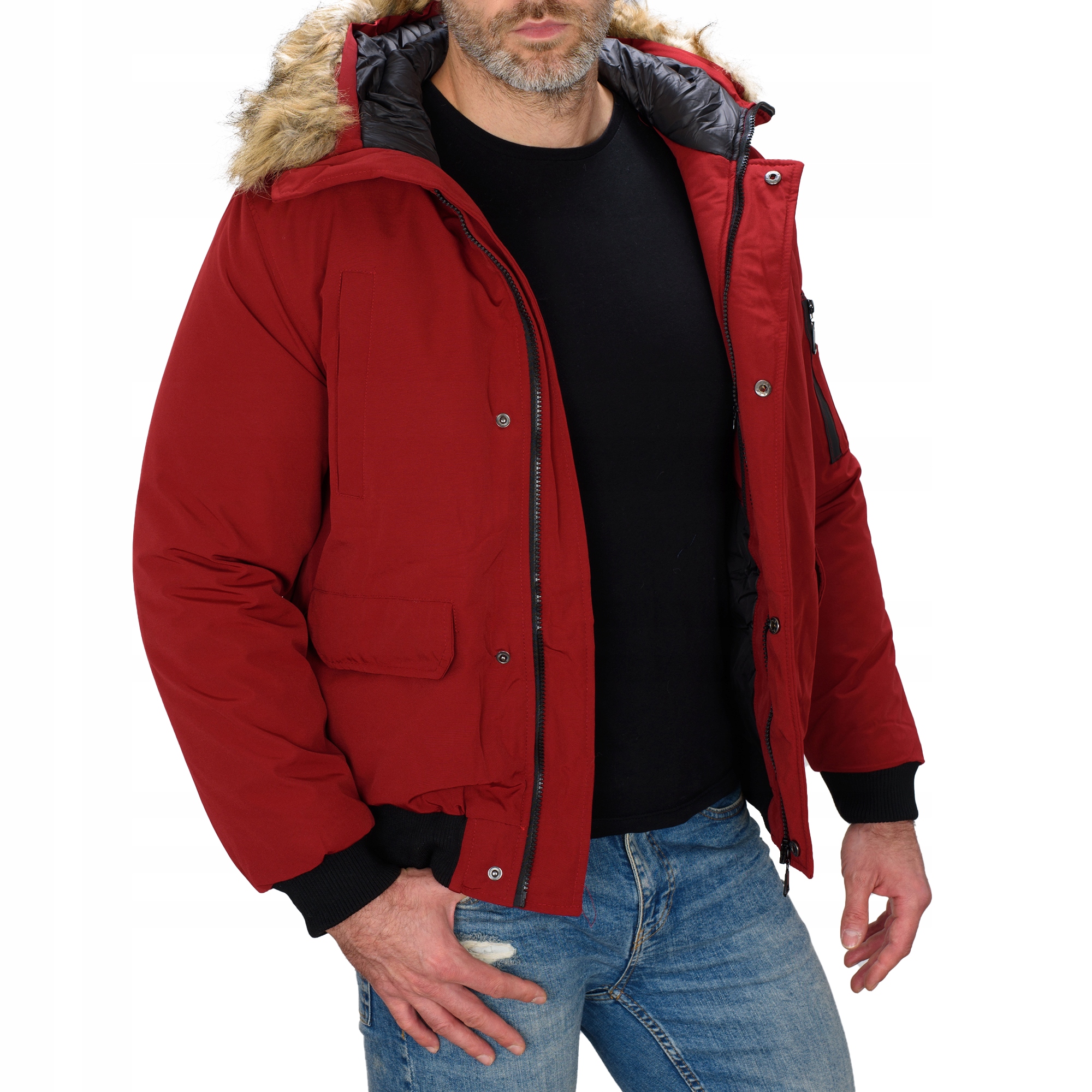 M780 r. L MĘSKA ZIMOWA KURTKA PIKOWANA BRAND Płeć mężczyzna