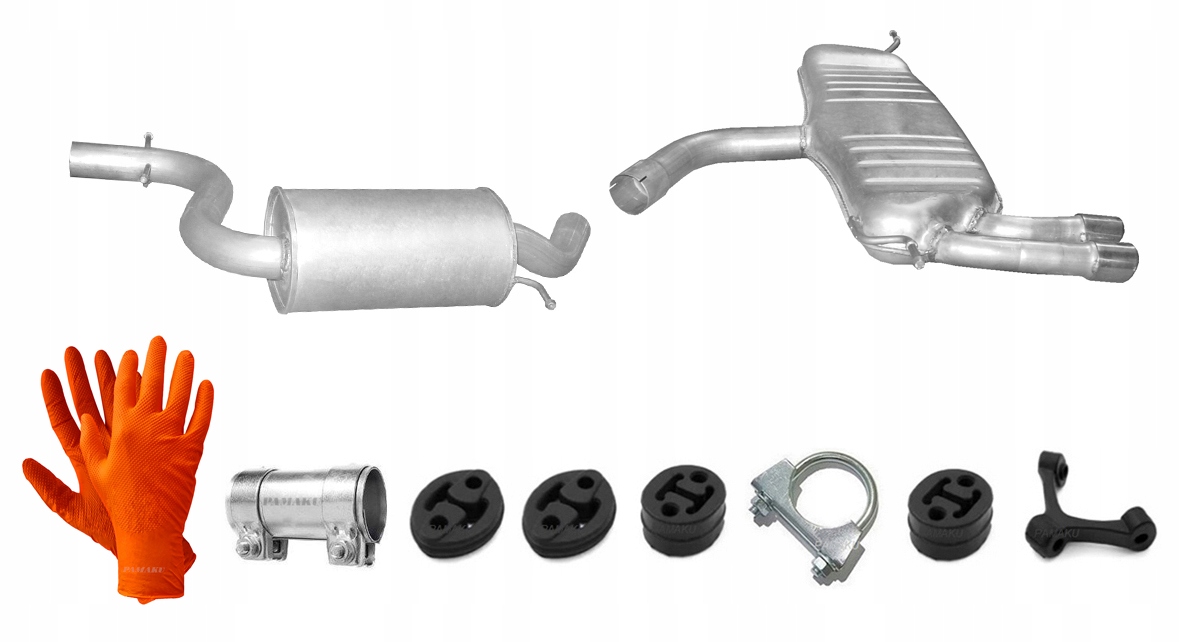 Audi A3 2.0 TFSi-GTi 147 kW (2004-8/2012) Hatchback Tlumič