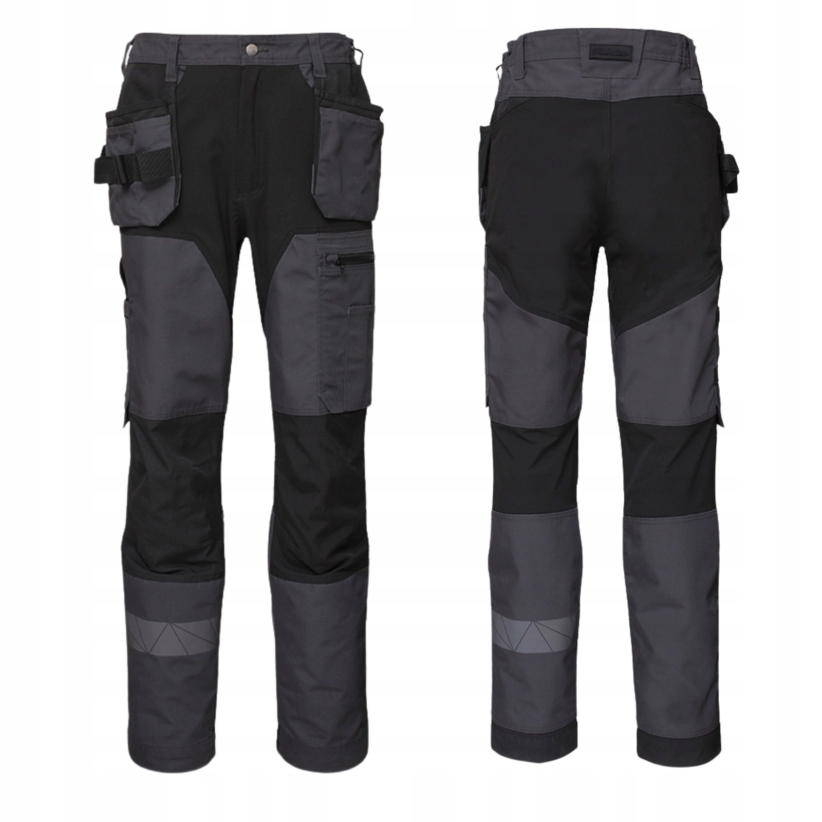 Spodnie robocze monterskie BoSafety FusionPro do pasa grafitowe 48