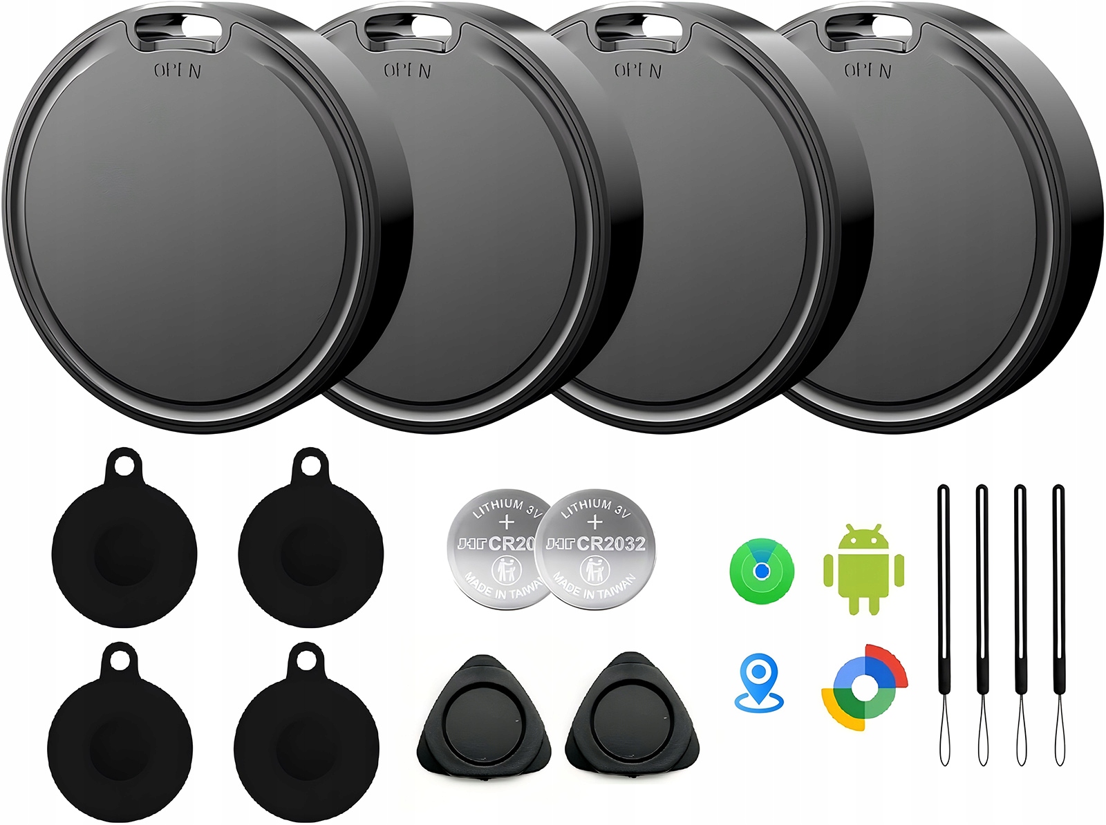 4X Lokalizator Gps Mitag Duo Android I Ios Do Plecaka Kluczy Bagażu